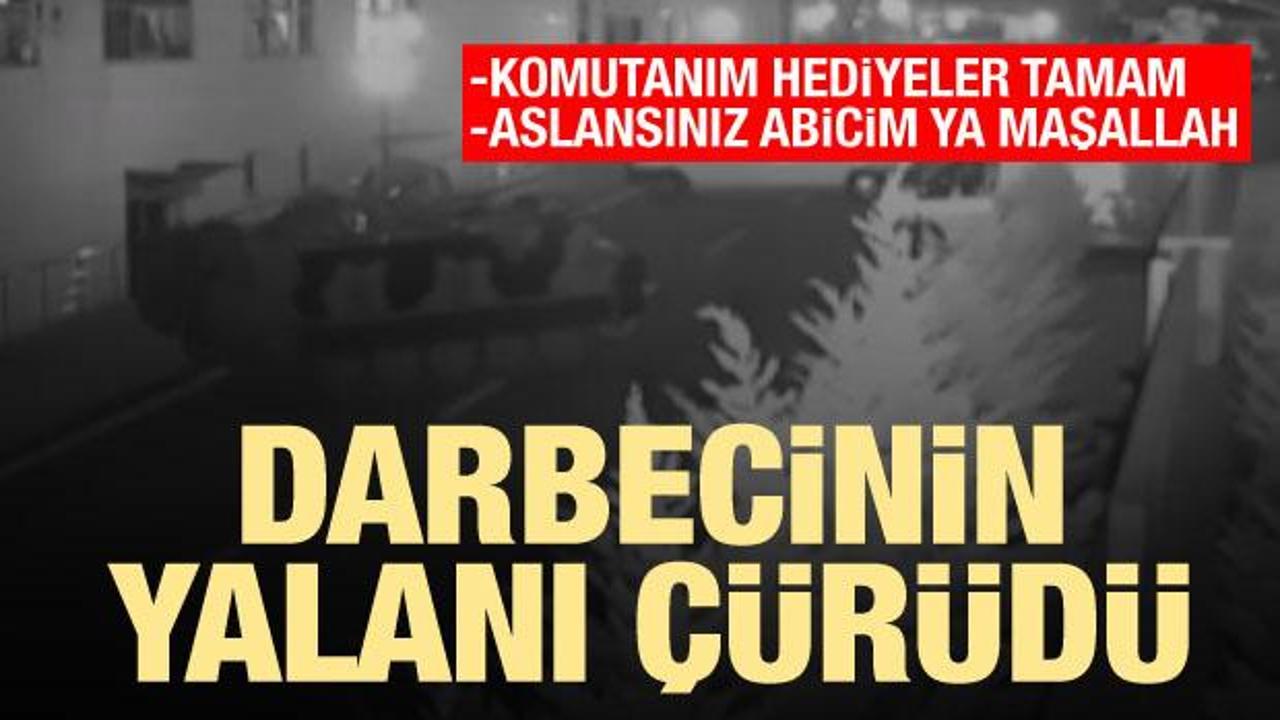 Darbeci yarbayın ses kayıtları yalanı ortaya çıkardı