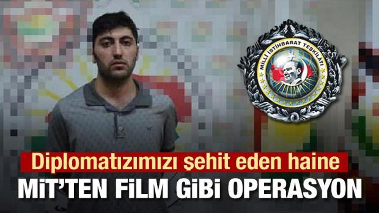 Diplomatımızı şehit eden PKK’lı Mazlum Dağ'ı MİT yakaladı