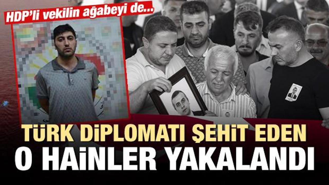 Erbil'de Türk diplomatı şehit eden teröristler yakalandı