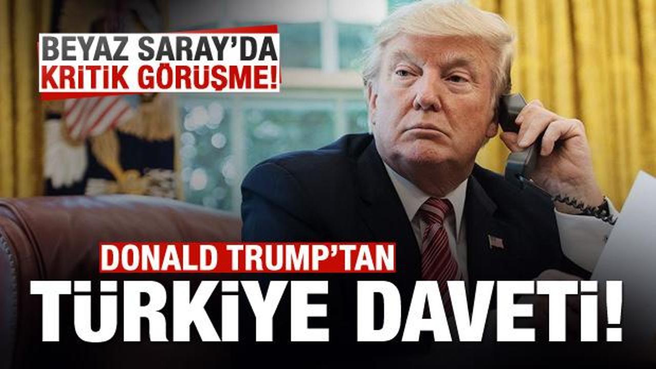 Trump'tan kritik 'Türkiye' daveti!