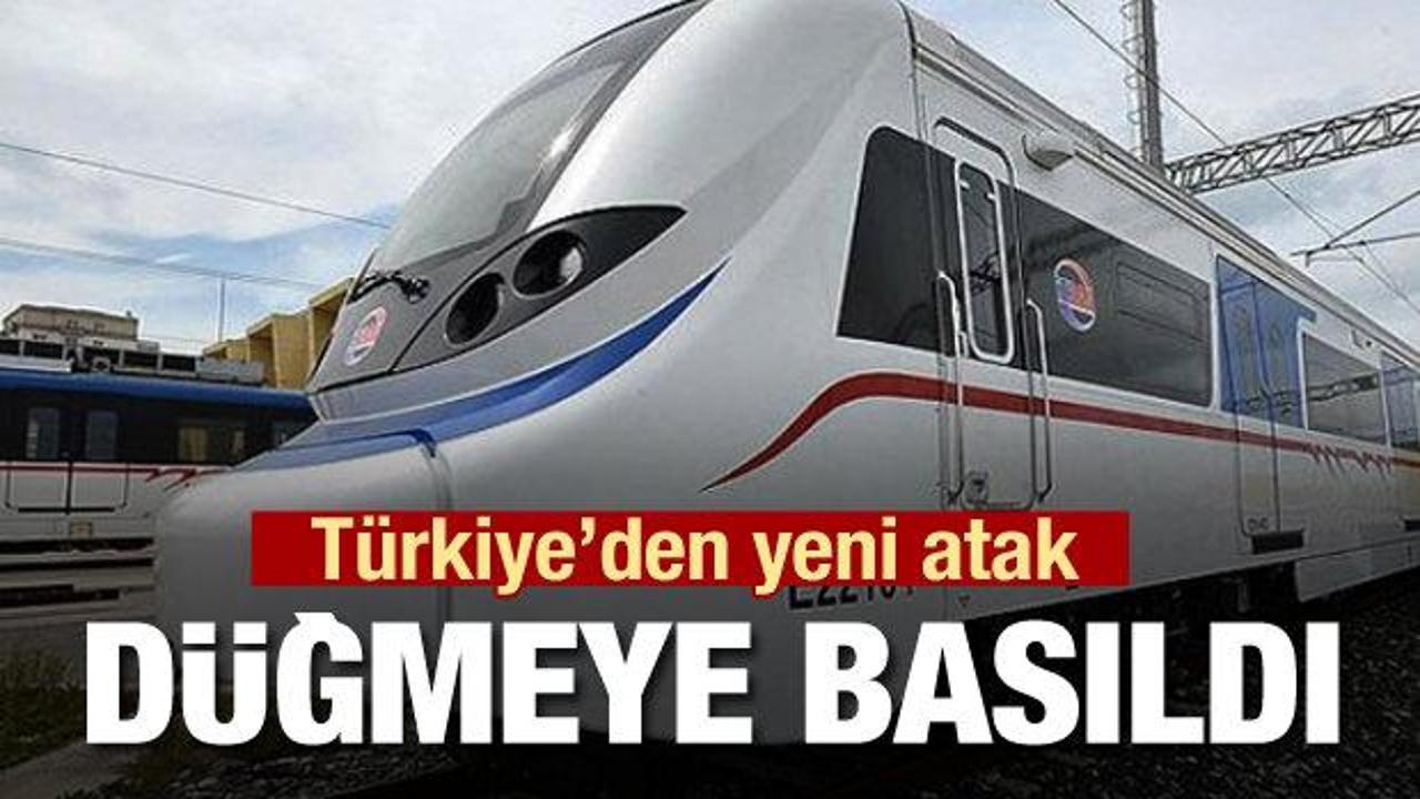 Türkiye yerli elektrikli tren için düğmeye bastı
