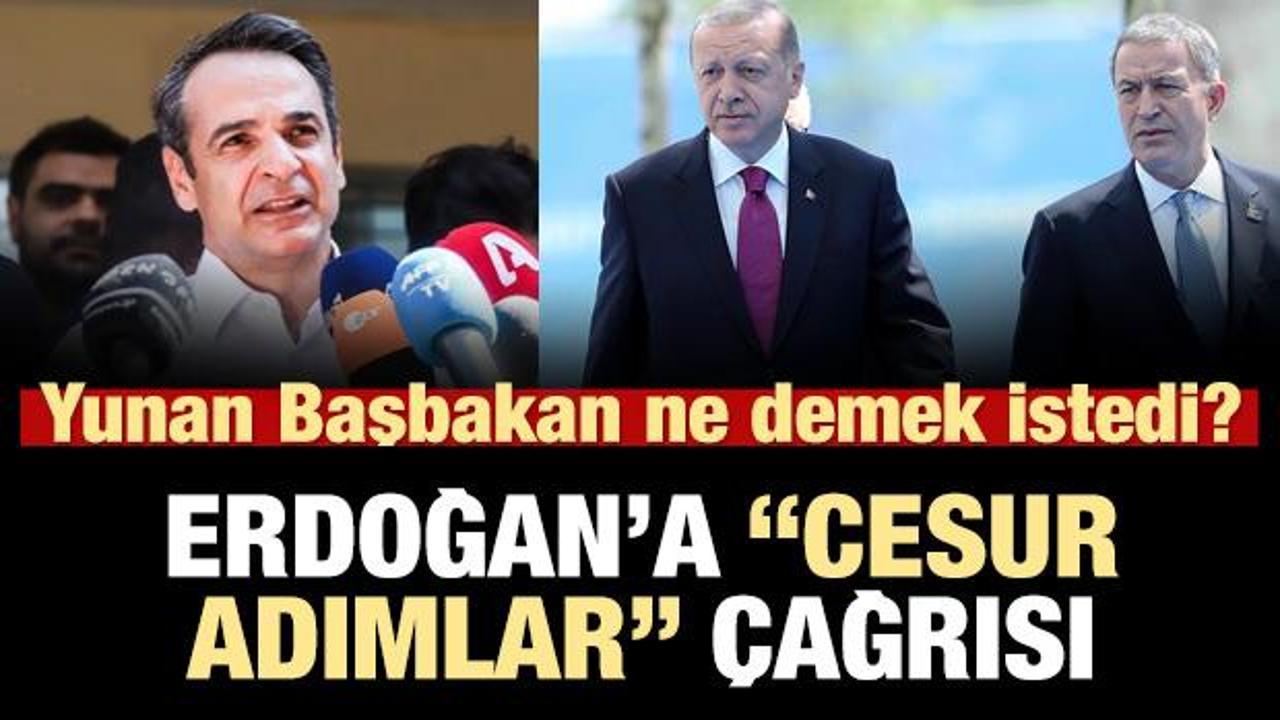 Yunanistan Başbakanı'ndan Erdoğan'a 'cesur adımlar' çağrısı!
