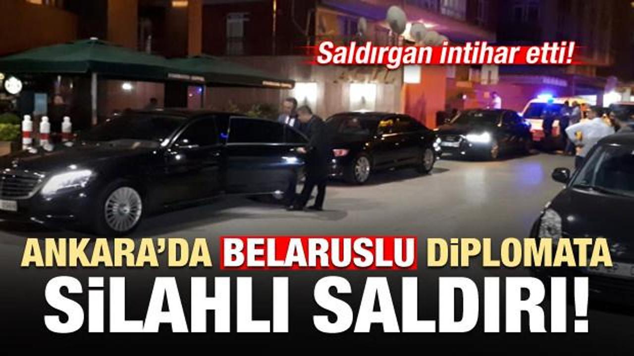 Ankara'da Belaruslu diplomata silahlı saldırı