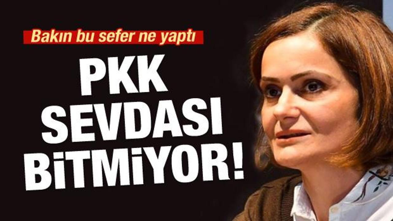 Canan Kaftancıoğlu'ndan PKK propagandasına destek