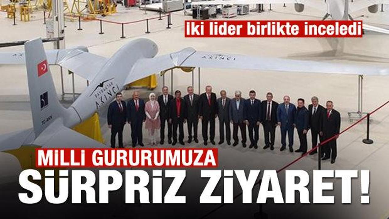 Erdoğan ve Mahathir, Baykar'ı ziyaret etti