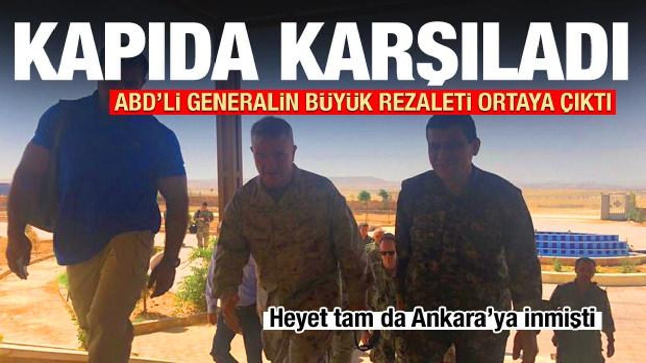 Heyet Ankara'dayken ABD'li generalden büyük terbiyesizlik