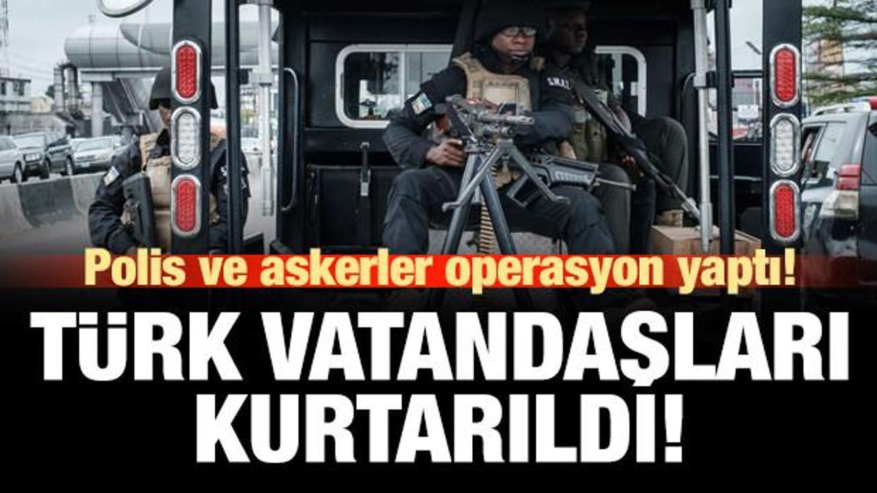 Kwara'da kaçırılan 4 Türk vatandaşı kurtarıldı!