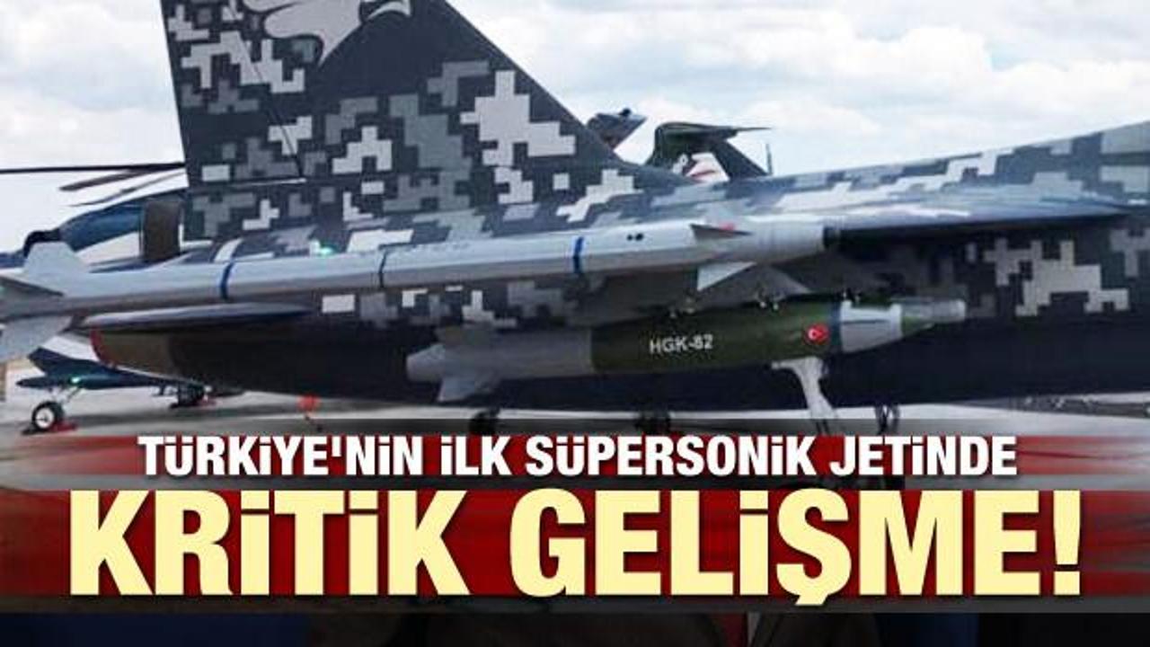 Türkiye'nin ilk süpersonik jetinin tasarımı tamamlandı
