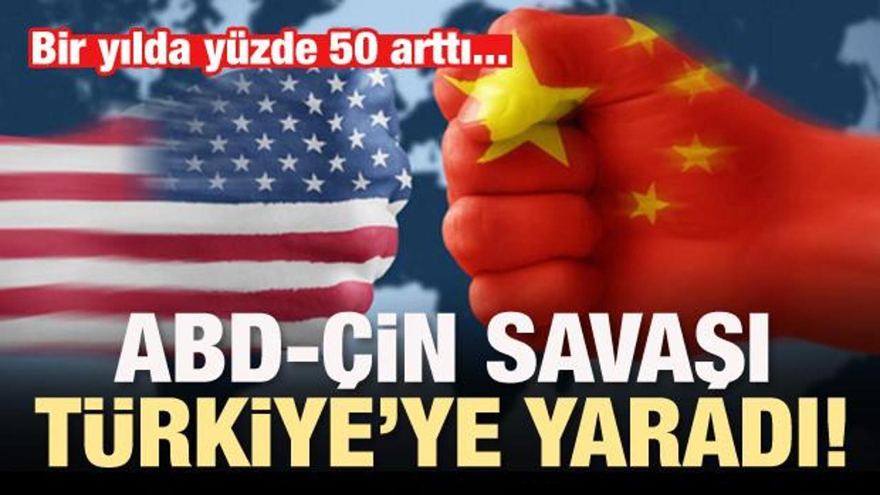 ABD ile Çin arasındaki restleşme Türkiye’ye yaradı