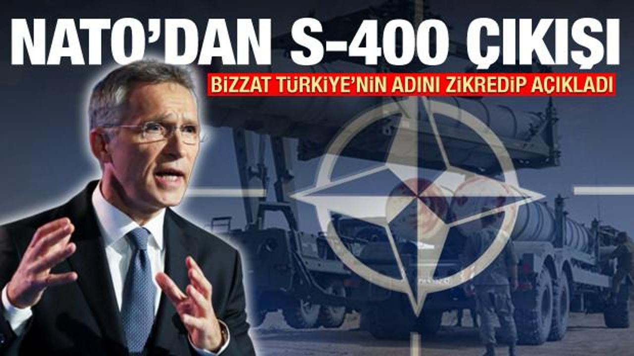NATO'dan S-400 çıkışı! Bizzat Türkiye'nin adını zikredip açıkladı