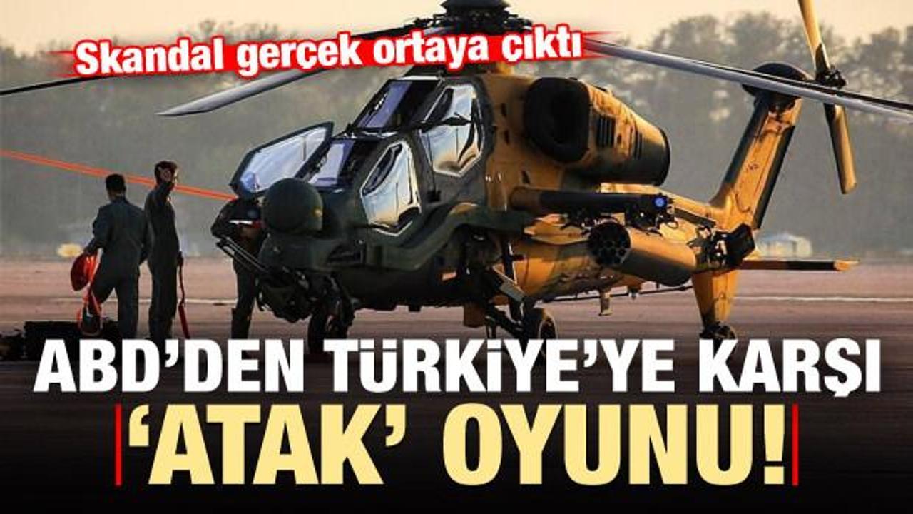 ABD'den Türkiye'ye karşı ATAK oyunu! Skandal gerçek ortaya çıktı