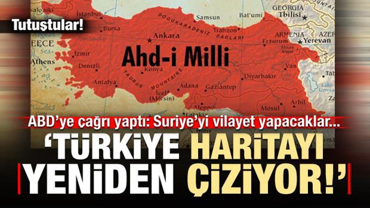 ABD'ye çağrı yaptı: Türkiye haritayı yeniden çiziyor...