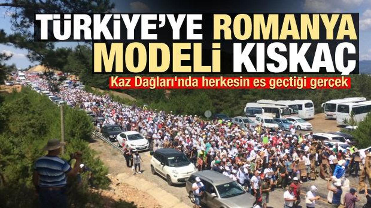 Kaz Dağları'nda herkesin es geçtiği gerçek! Türkiye'ye Romanya modeli