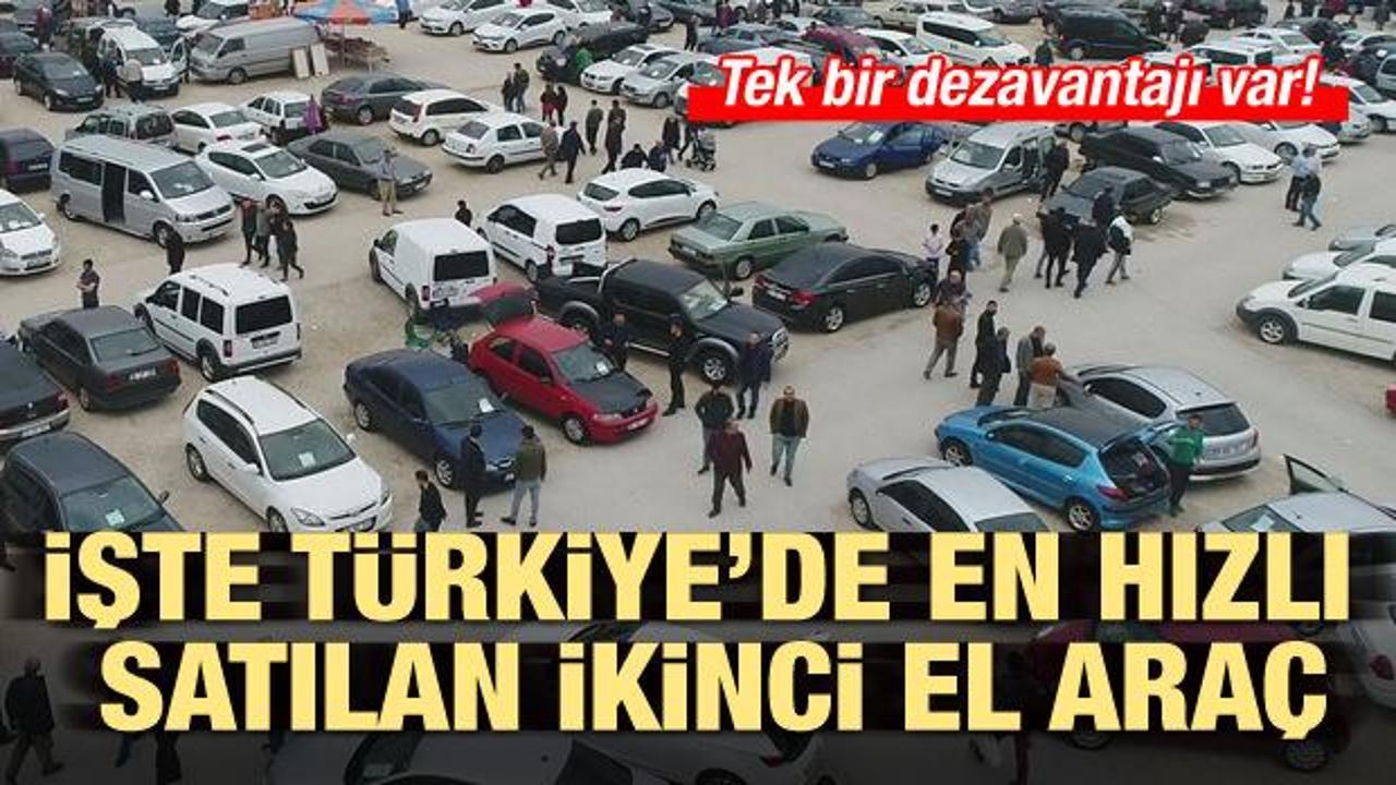 Türkiye'nin en hızlı ve çabuk satılan ikinci el araba modelleri! İşte tam liste