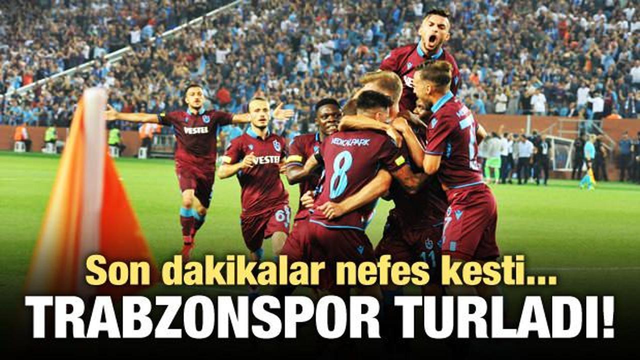 Trabzonspor turladı!