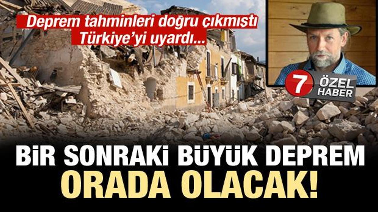 Türkiye için dikkat çeken deprem uyarısı