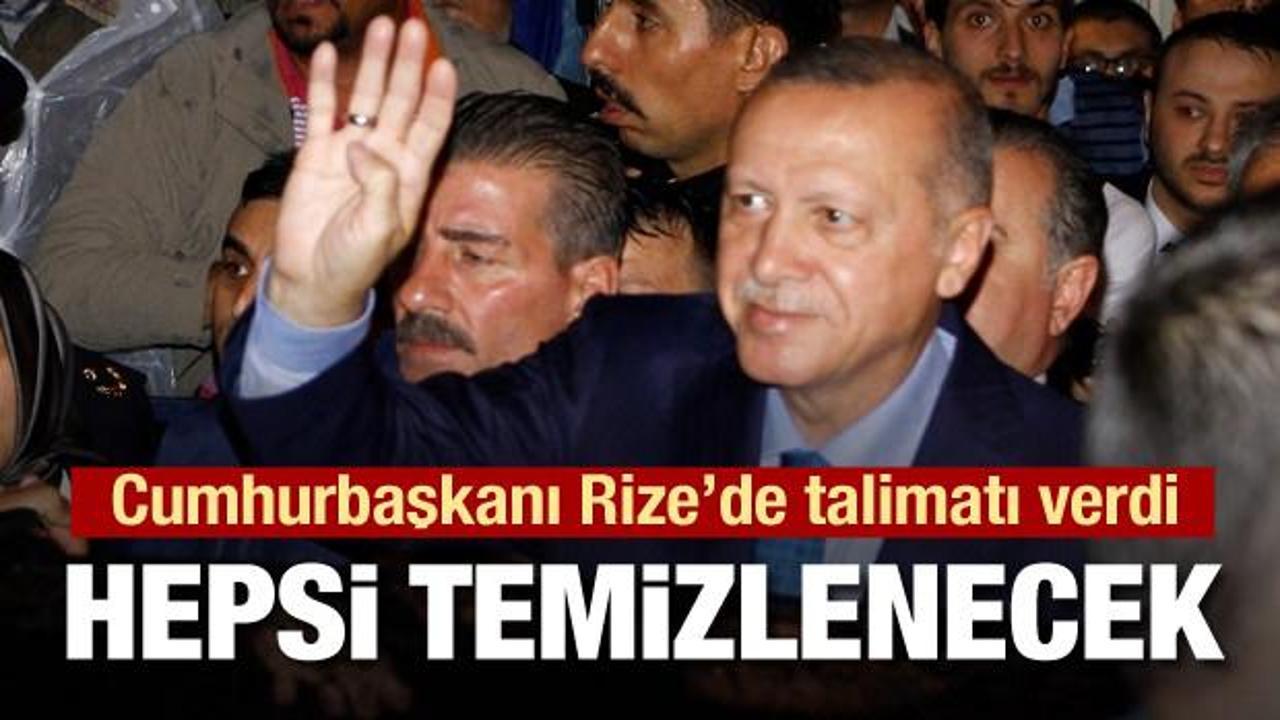 Erdoğan: Ayder'deki o salıncaklar temizlenecek