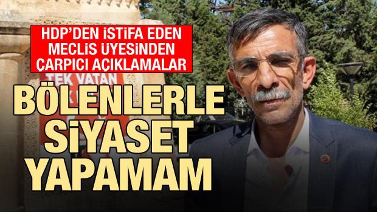 HDP'li belediye meclis üyesi bu sözlerle istifa etti