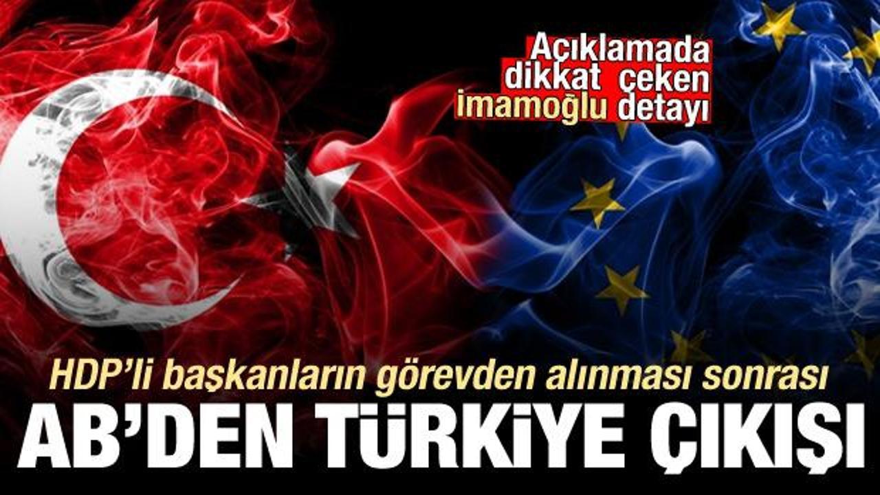 HDP kararı sonrası AB'den peş peşe Türkiye açıklamaları