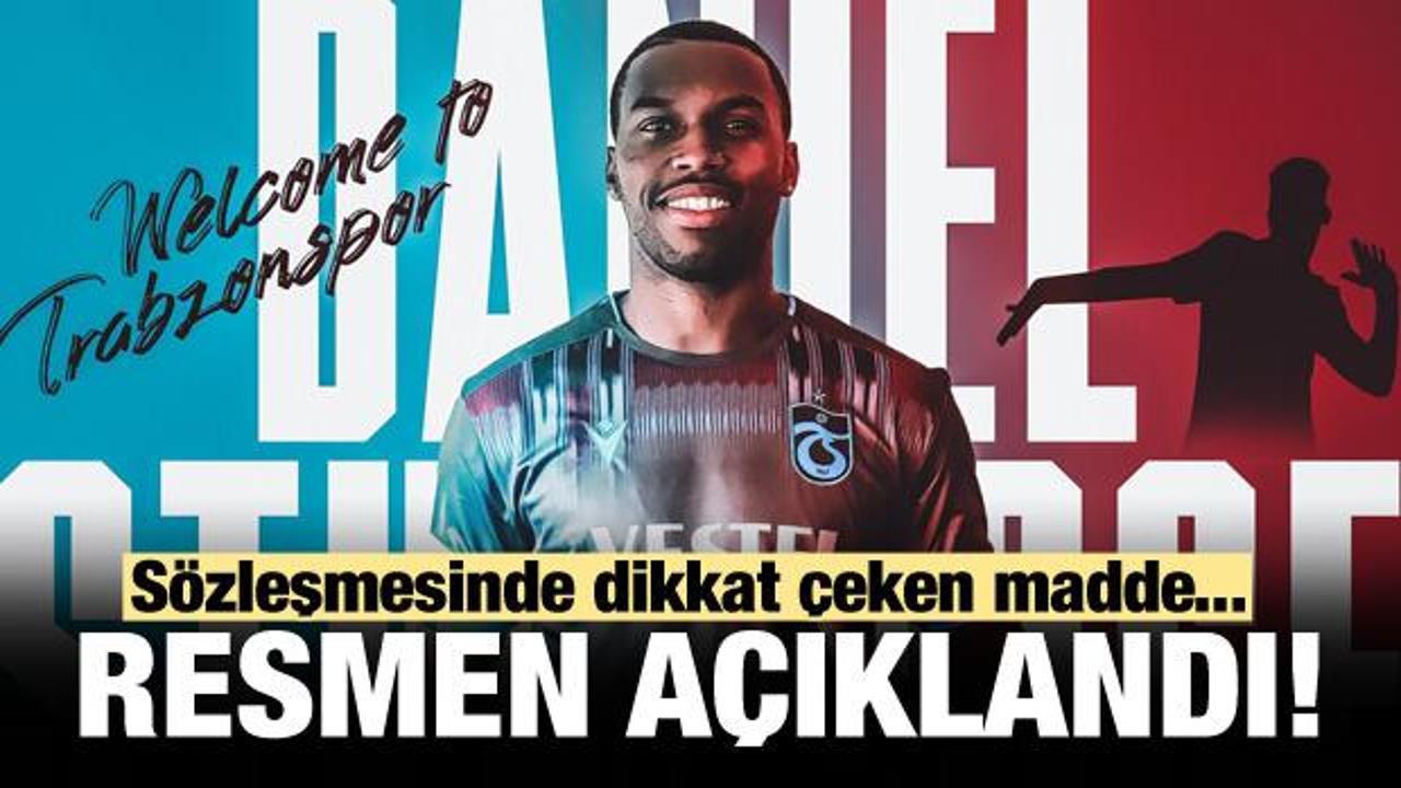 Trabzonspor dev transferi resmen açıkladı!