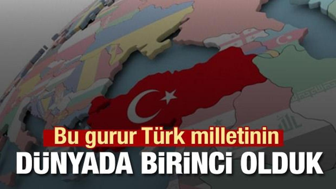 Türkiye yardımda dünya birincisi