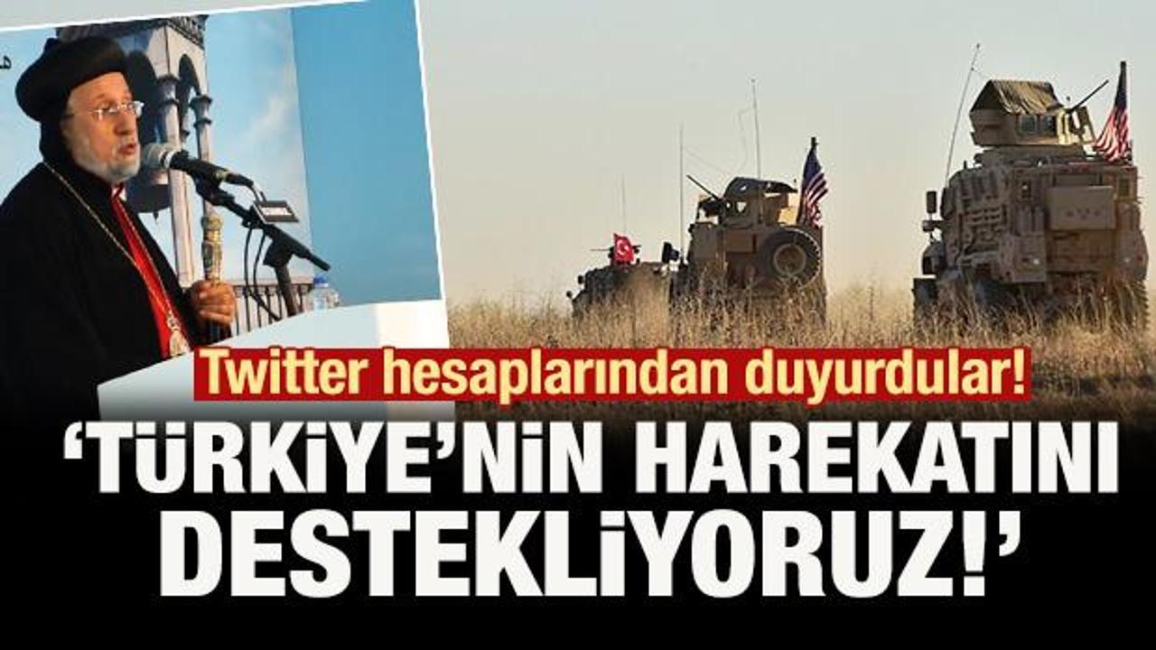 Twitter'dan duyurdular: 'Türkiye'nin harekatını destekliyoruz!'