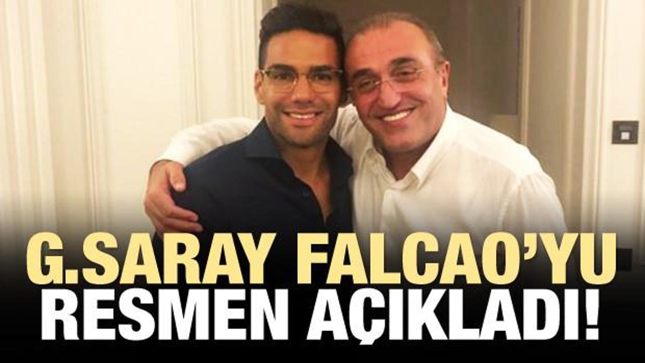 Galatasaray Falcao'yu resmen açıkladı!