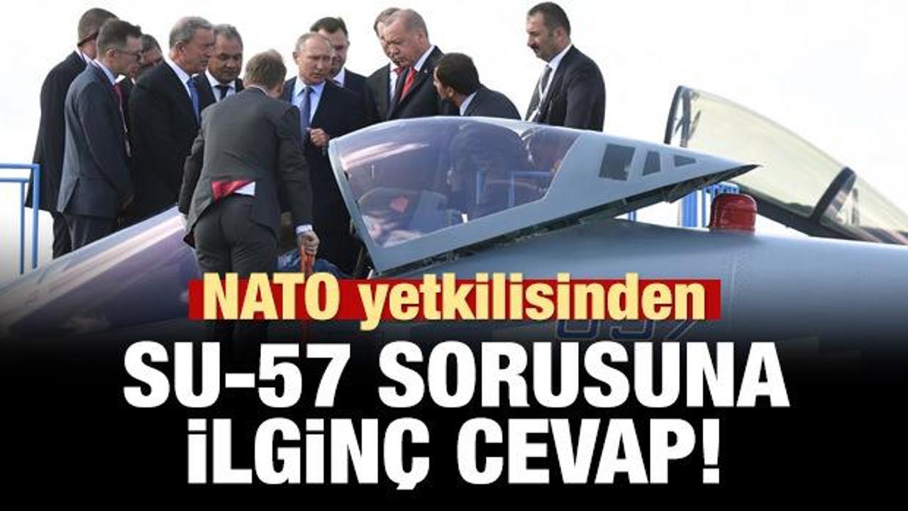 NATO yetkilisinden Türkiye ve Su-57 sorusuna ilginç tepki!
