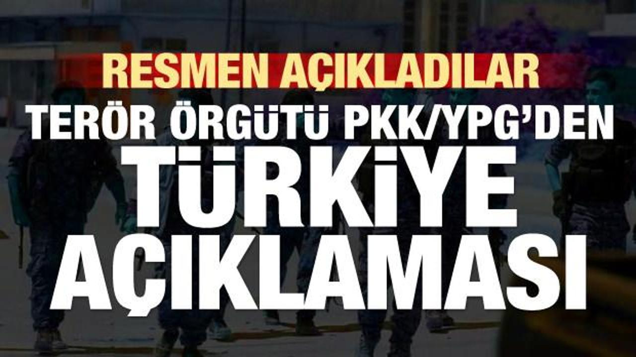 Terör örgütü PKK/YPG Türkiye sınırından çekilmeye başladığını açıkladı