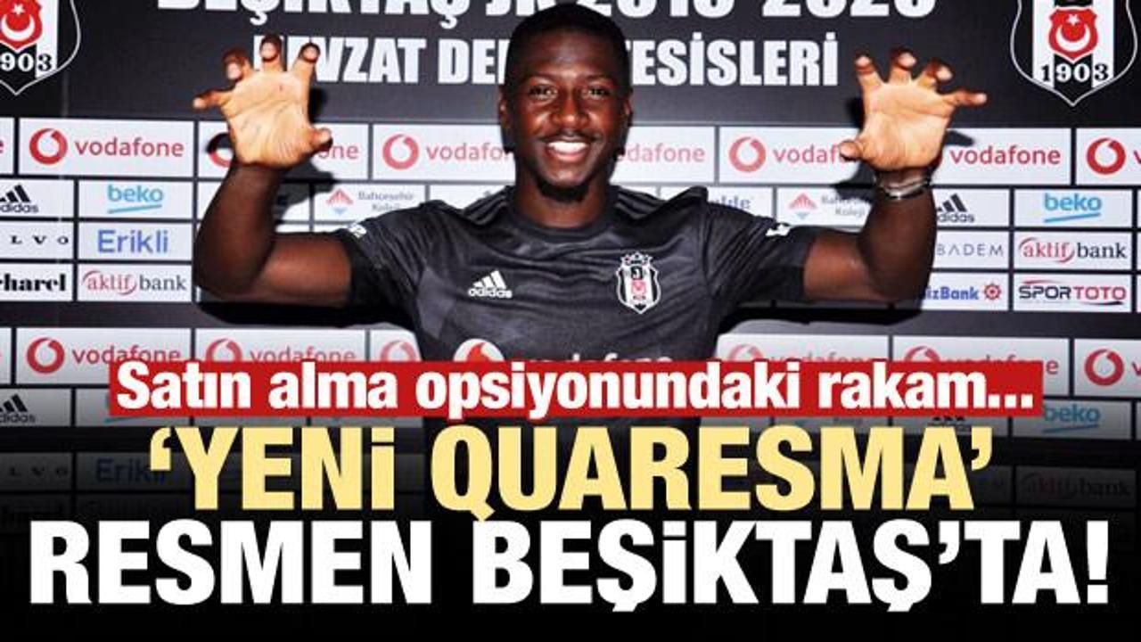 Beşiktaş yeni Quaresma'sını resmen açıkladı!
