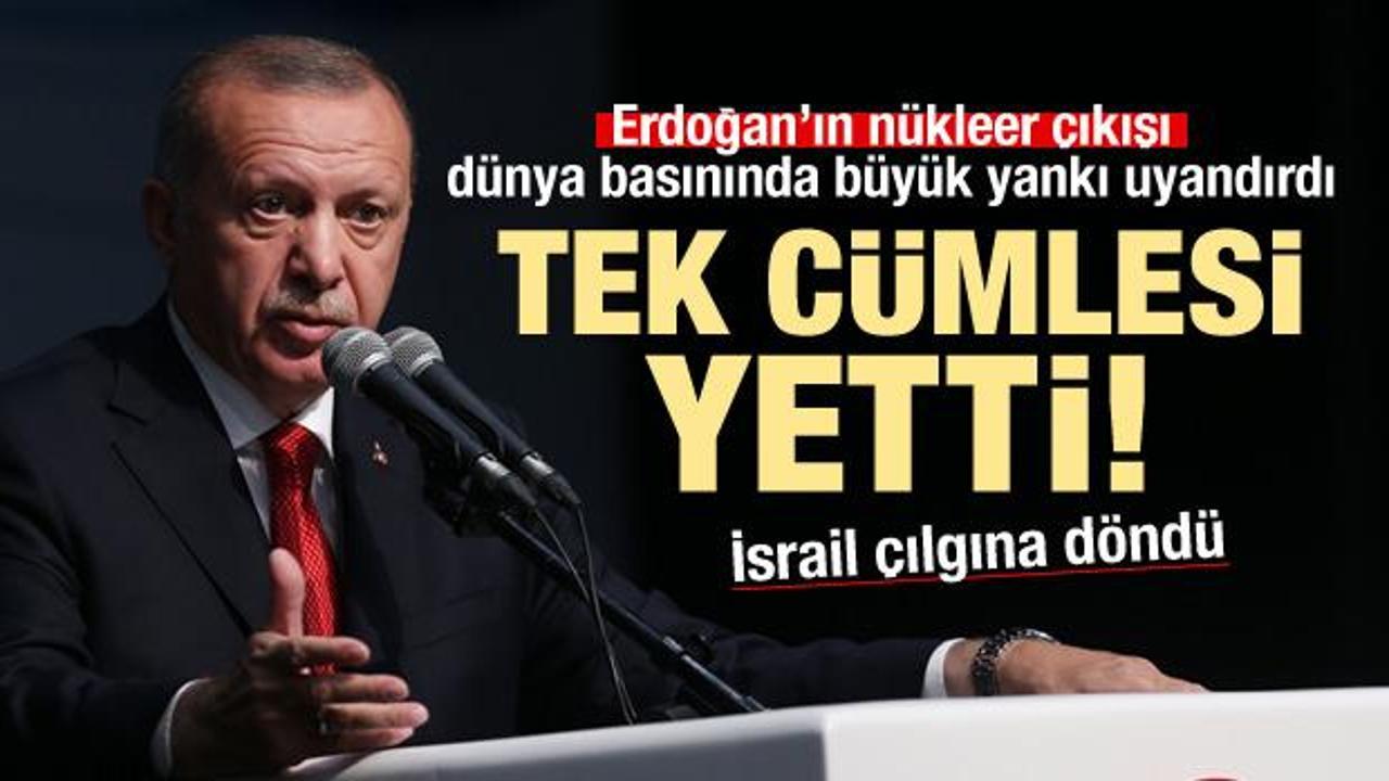 Dünya basını Erdoğan'ın sözleriyle çalkalanıyor