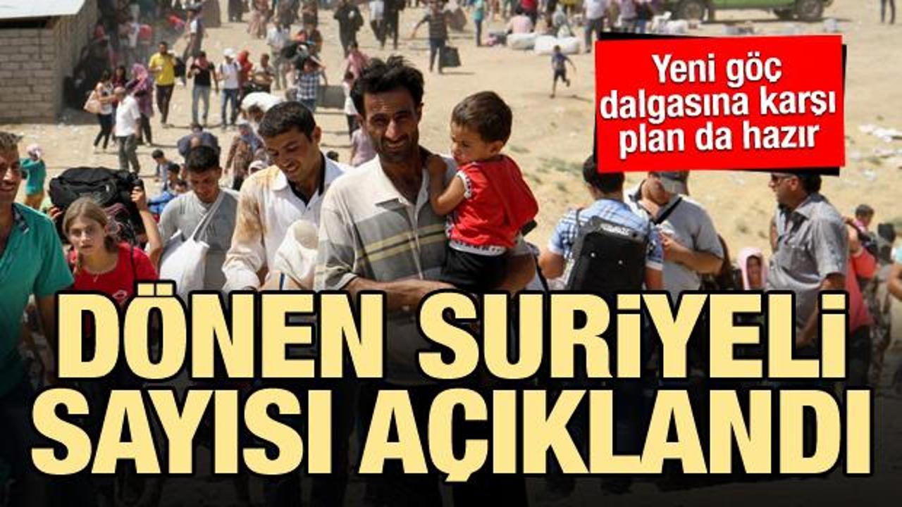 İstanbul'dan dönen Suriyeli sayısı açıklandı