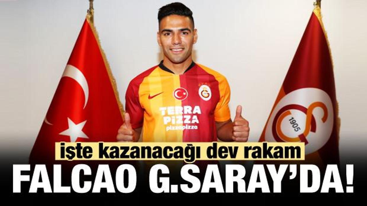 Radamel Falcao resmen Galatasaray'da!