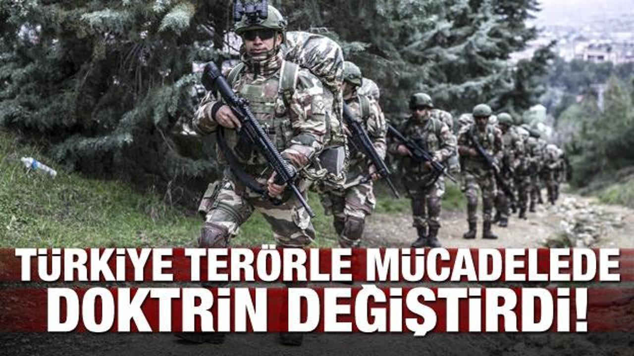 Türkiye terörle mücadelede doktrin değiştirdi!