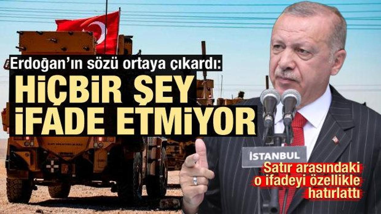 Erdoğan'ın o sözü gerçeği ortaya çıkardı: Hiçbir şey ifade etmiyor