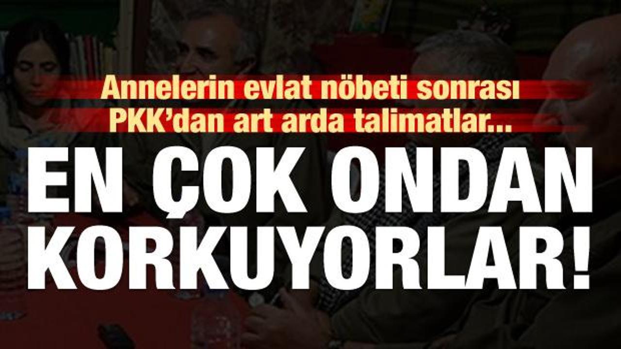 PKK'dan annelerin evlat n&ouml;beti sonrası talimat! En b&uuml;y&uuml;k korkuları...