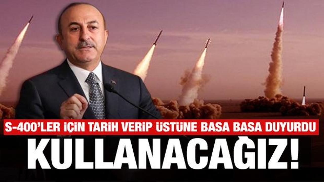 Çavuşoğlu'ndan kritik S-400 açıklaması