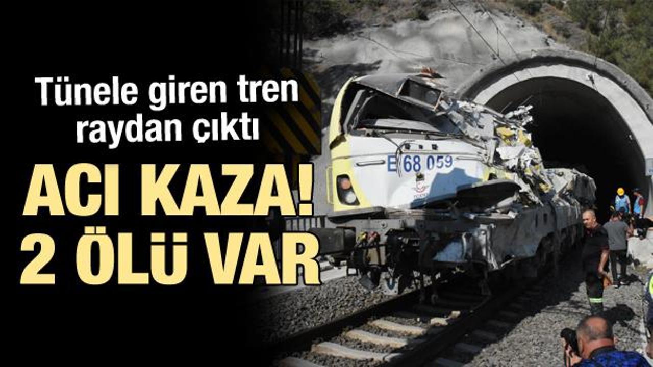 Bilecik'te tren raydan çıktı: 2 ölü