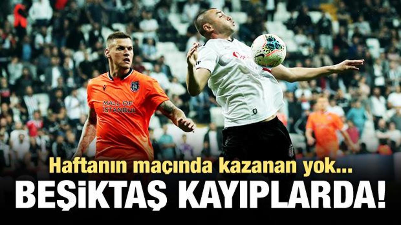 Dev maçta kazanan yok! Beşiktaş kayıplarda