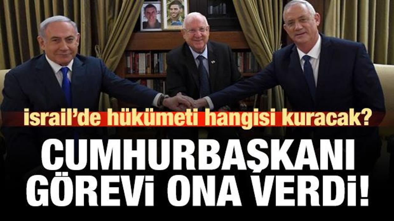 İsrail Cumhurbaşkanı hükümeti kurma görevini verdi!