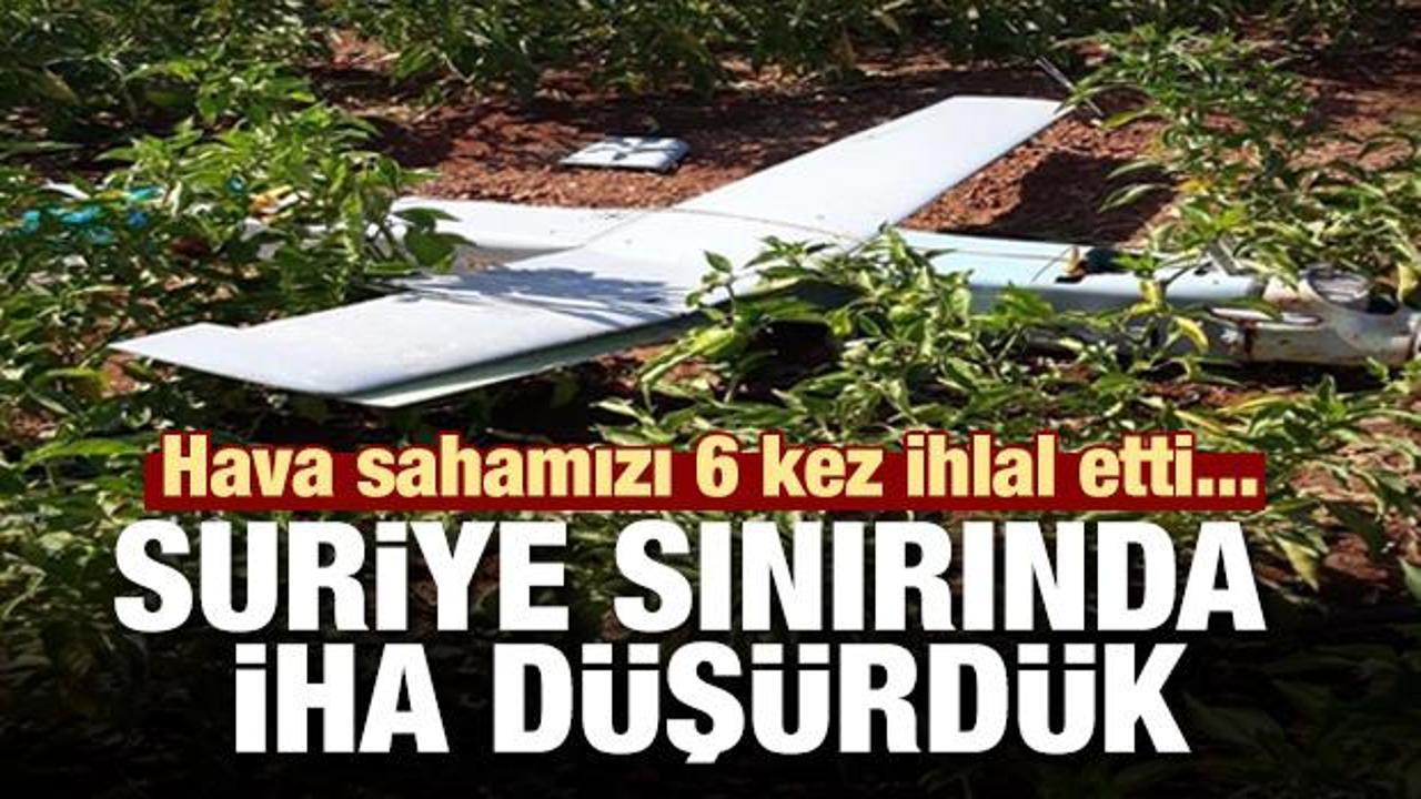 MSB: Türk Hava Sahasını 6 kez ihlal eden İHA vuruldu