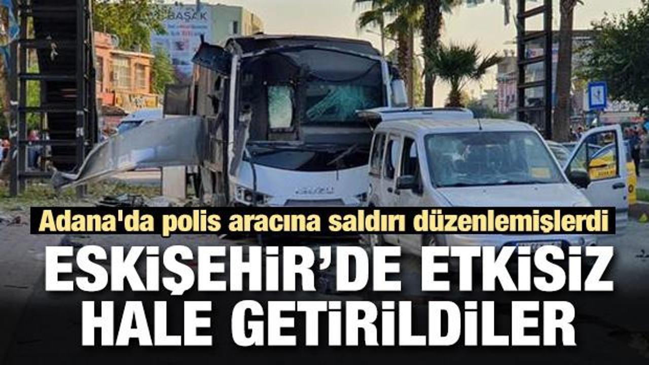Adana'da polis aracına saldırı düzenleyen teröristler öldürüldü