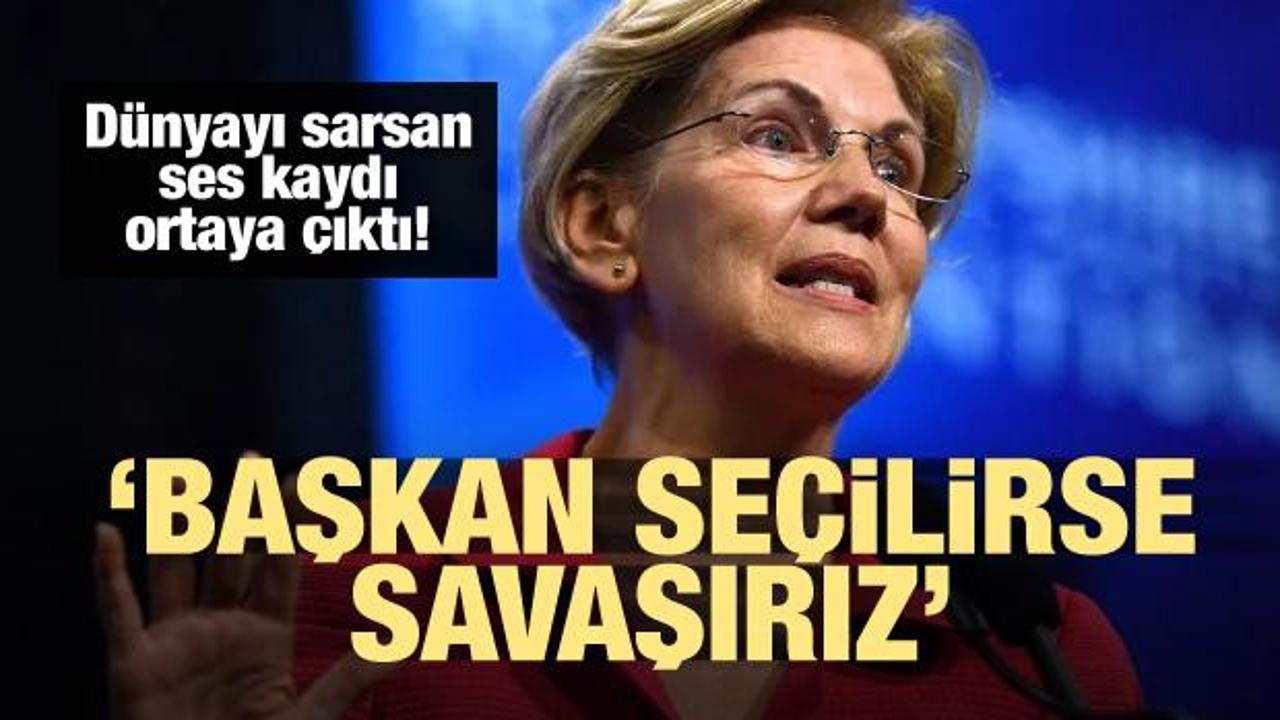 D&uuml;nyayı sarsan ses kaydı ortaya &ccedil;ıktı! 'Başkan se&ccedil;ilirse savaşırız'