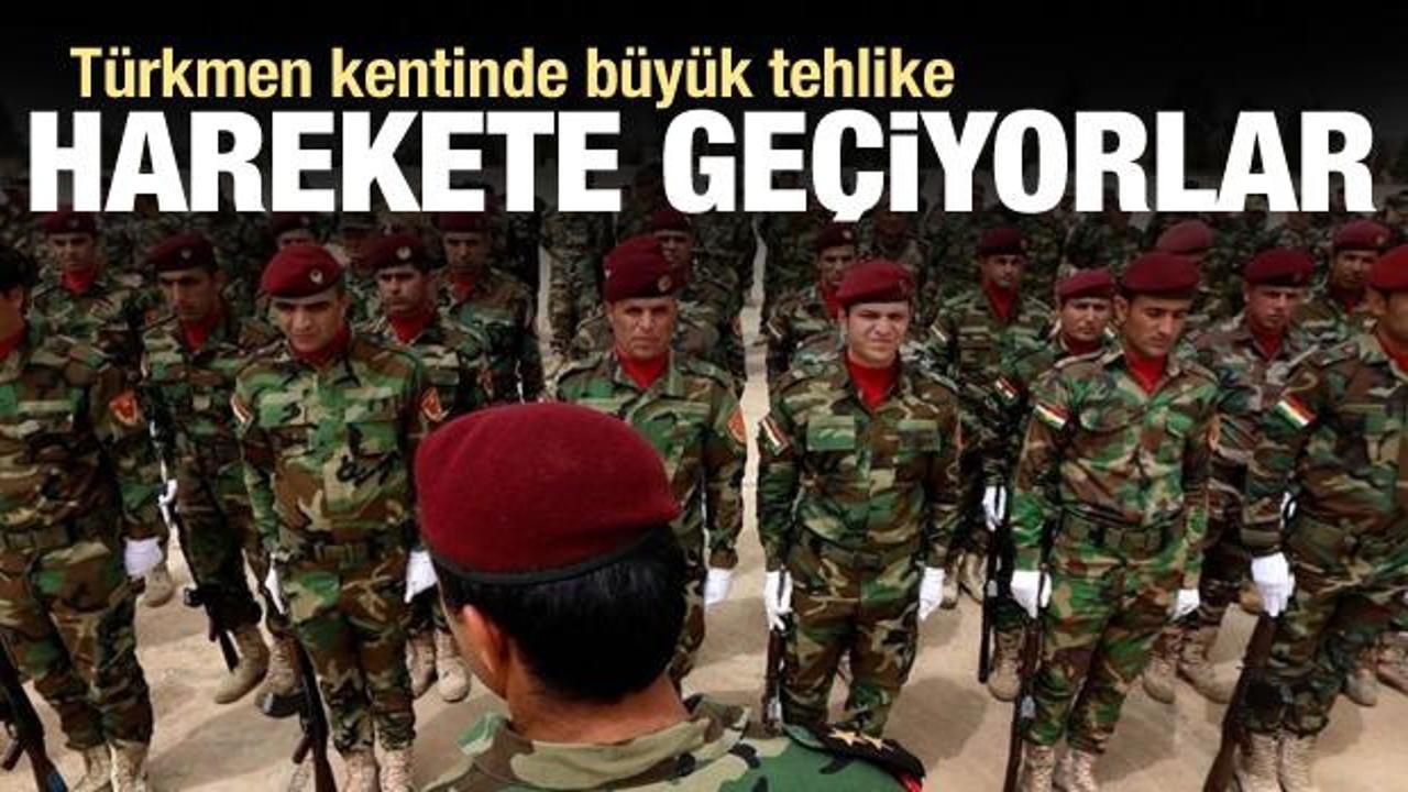Peşmerge harekete geçecek! Türkmen kentinde büyük tehlike