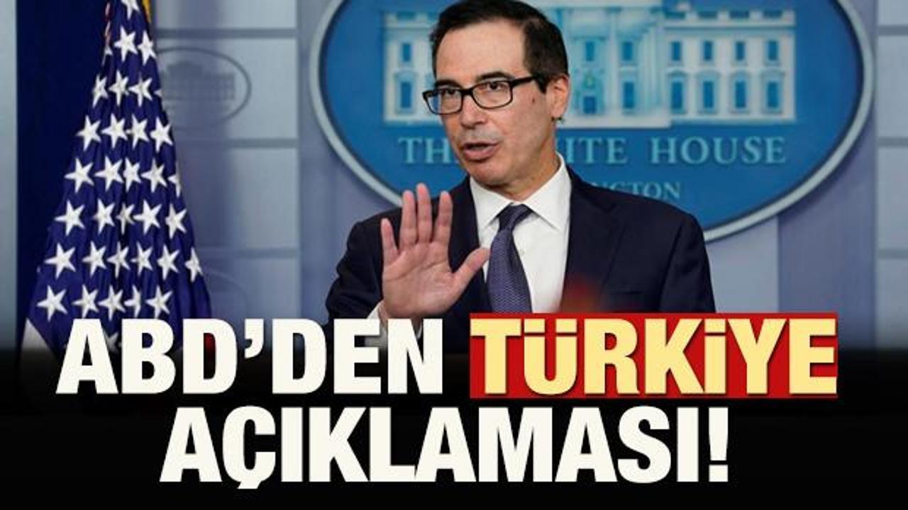 ABD son dakika 'Türkiye' açıklaması