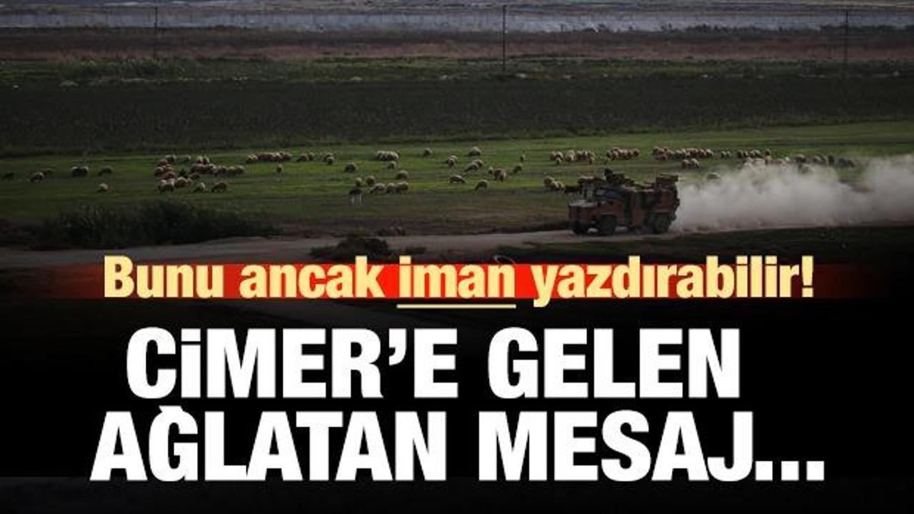 CİMER'e Barış Pınarı Harekatı'yla ilgili ağlatan mesajlar!