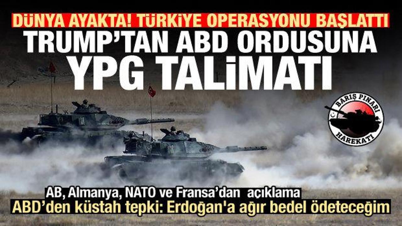 Türkiye harekat başlattı, tehdit etti: Erdoğan'a ağır bedel ödeteceğim