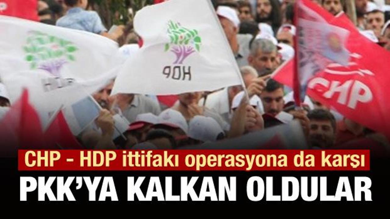Fırat'ın doğusuna operasyona CHP ve HDP'den skandal tepki