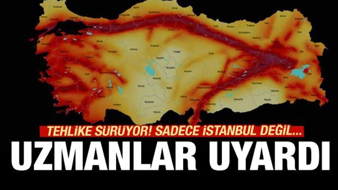 Jeologlardan İstanbul depremi uyarıları!