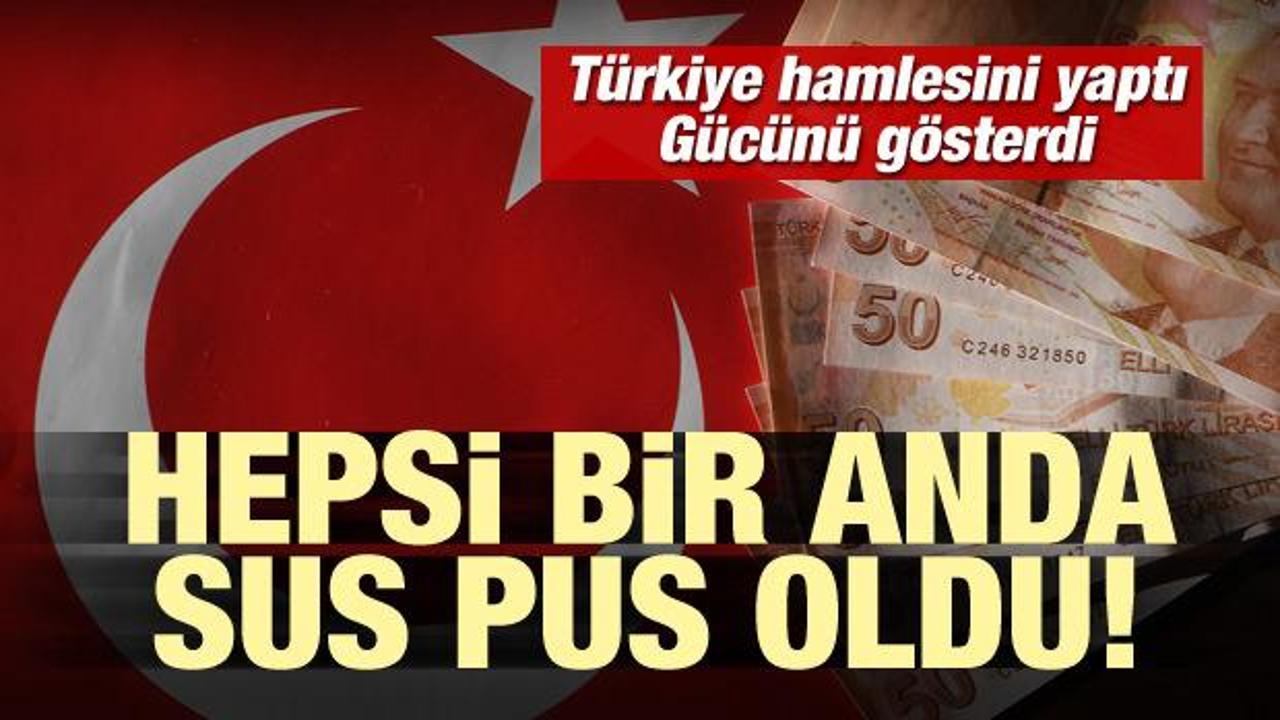 Türkiye hamlesini yaptı, gücünü gösterdi! Hepsi sus pus oldu!